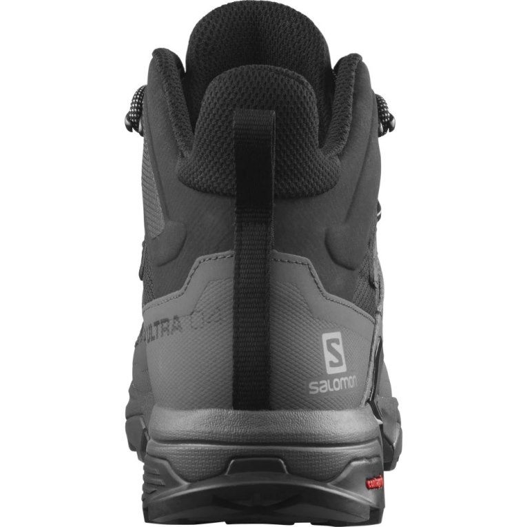 Botas Caminhada Salomon X Ultra 4 Mid Wide GTX Masculino Pretas | PT I64801